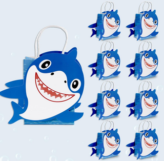 Shark Gift Bags (8 Pcs)