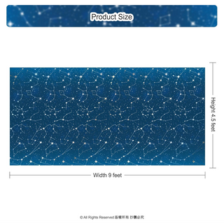 Star Galaxy Tablecloths (2 Pcs)