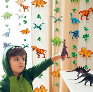 Dinosaur Hanging T-Rex Garlands (Pack of 6)