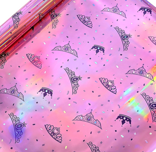 Prinicess Foil Holographic Wrapping Roll (1 Pc)