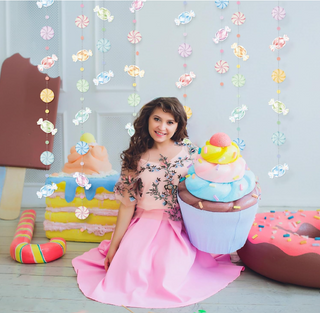 Candy Lollipop Hanging Decor Garlands (6 Pcs)