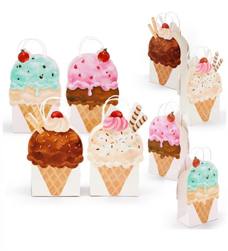 Ice Cream Gift Bags (8 Pcs)