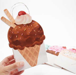 Ice Cream Gift Bags (8 Pcs)