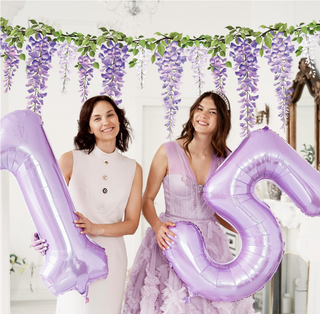 Wisteria Wildflower Garden Floral Banner