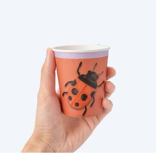 Garden Party Ladybug 9oz Paper Cups (Pack of 50)