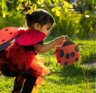 Garden Party Ladybug Shaped Gift Bag (8 Pcs)