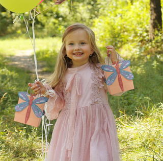 Garden Party Dragonfly Shaped Gift Bag (8 Pcs)