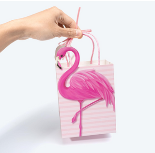 Tropical Flamingo Hawaii Goodie Bag (Pack of 8)