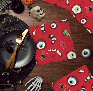 Halloween Monster Bash Eyeball Napkins (50 pcs)