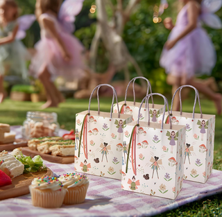 Woodland Fairy Gift Bag with Ribbon (8pcs)