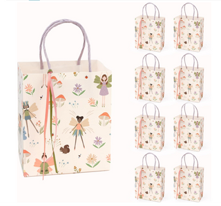 Woodland Fairy Gift Bag with Ribbon (8pcs)