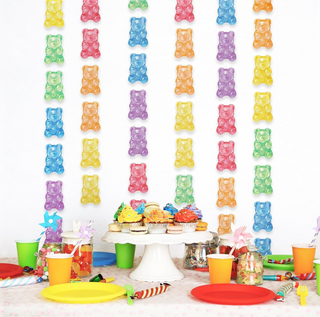 Gummy Bear Hanging Decorations (Pack of 6)