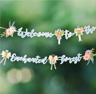 Woodland Fairy Banner 9ft