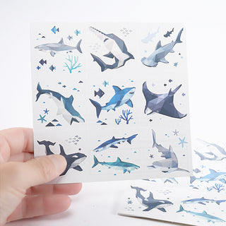 Shark Temporary Tattoos (Pack of 108 Pcs)