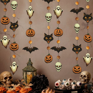 vintage halloween decorations vintage halloween garland retro halloween decorations halloween garland halloween banner spooky halloween decor halloween party decorations orange black halloween decor halloween wall decorations ghost halloween decorations bat halloween decorations skull halloween decorations black cat halloween decor pumpkin halloween decorations