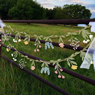 wildflower garland flower banner wildflower garland birthday party decorations floral banner enchanted garden party wildflower decorations baby shower decorations flower garland bridal shower woodland flower party decorations fairy garden birthday decorations cottagecore flower garland decorations whimsical floral party backdrop