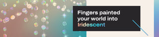 iridescent banner