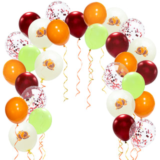 Fall Balloons Set for Thanksgiving Decorations (28 pcs)