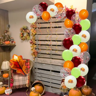 Fall Balloons Set for Thanksgiving Decorations (28 pcs)