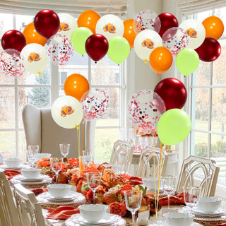 Fall Balloons Set for Thanksgiving Decorations (28 pcs)