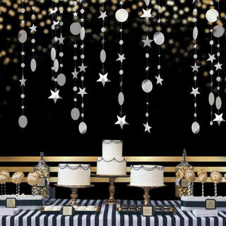 Bling Bling Silver Twinkle Star Garland 2