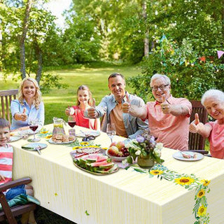 Sunflower Tablecloth (9x5ft) 3