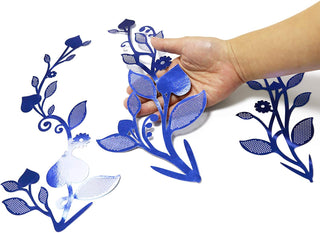 Leaf Vine Garland in Royal Blue (24pcs) 6