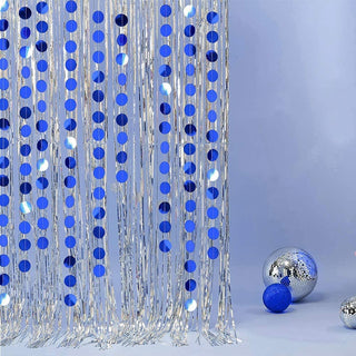 Royal Blue Circle Dots Garland (52ft) 6