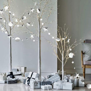 Bling Bling Silver Twinkle Star Garland 6