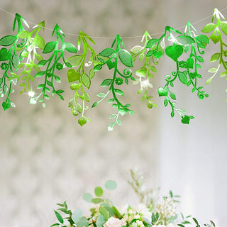 Leaf Vine Garland in Green (24pcs) 4