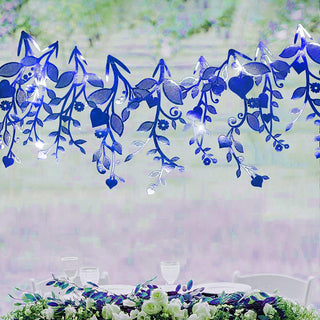 Leaf Vine Garland in Royal Blue (24pcs) 5