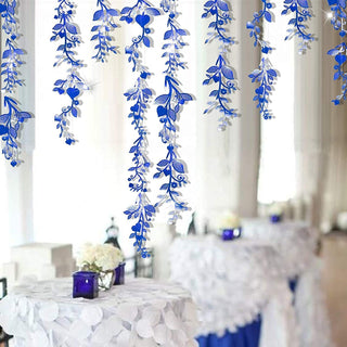 Leaf Vine Garland in Royal Blue (24pcs) 4